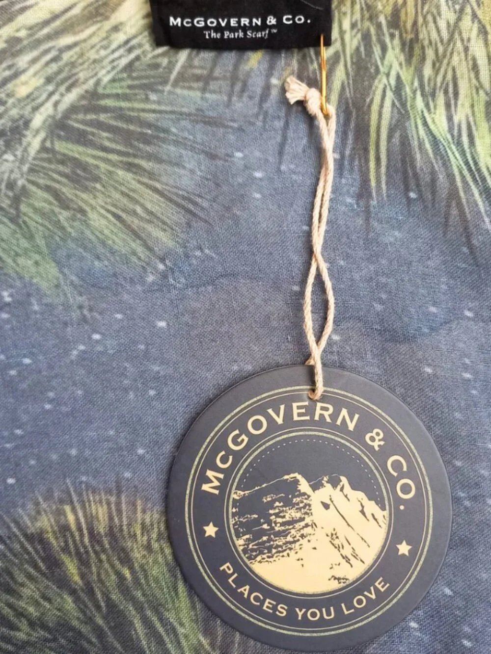 McGovern & Co Joshua Tree National Park Photo Scarf - Lightweight Shawl 72